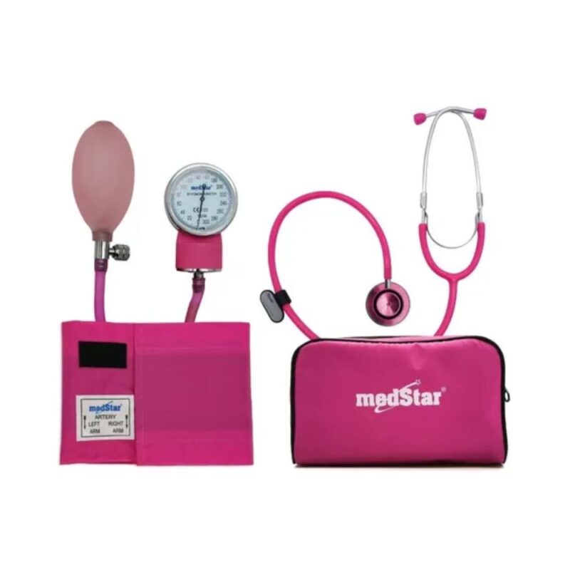 BAUMANÓMETRO CON ESTETOSCOPIO DE DOBLE CAMPANA