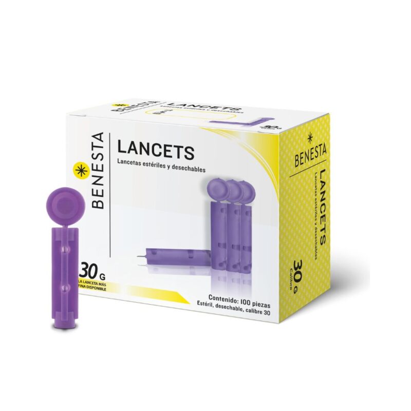 LANCETAS 30G BENESTA