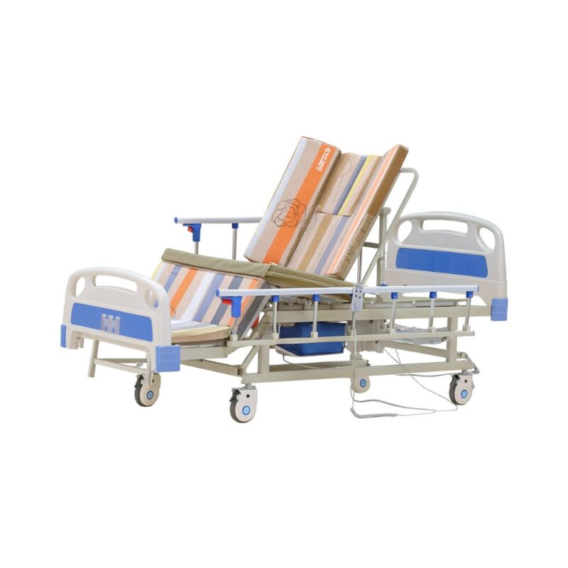 CAMA ELÉCTRICA-MANUAL MEDSTAR DE 5 POSICIONES CON SILLA CARDIACA