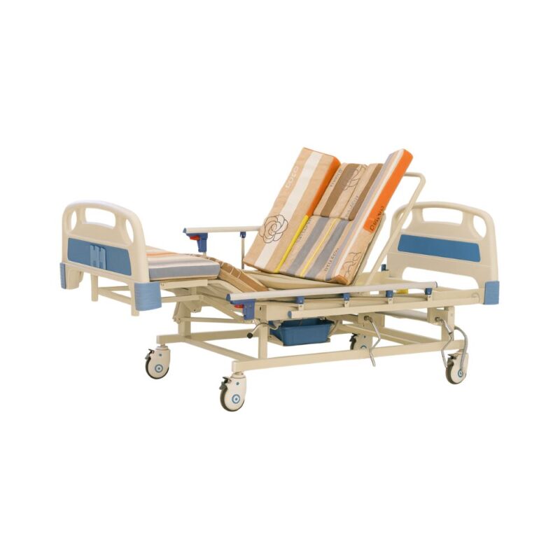CAMA MANUAL MEDSTAR DE 5 POSICIONES CON SILLA CARDIACA