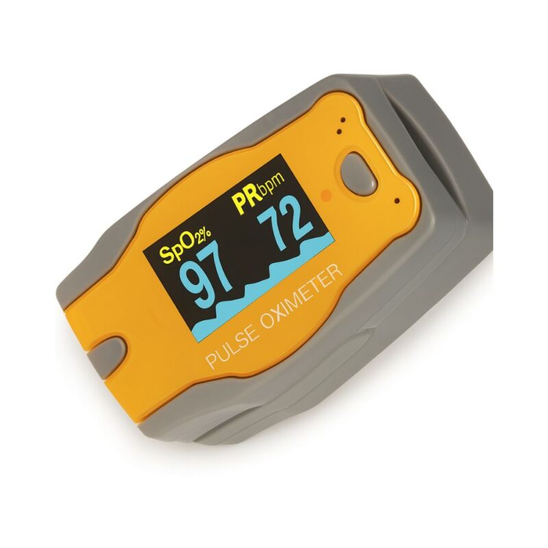 OXÍMETRO PEDIÁTRICO DE PULSO CON 4 MODOS DE PANTALLA (OSO)