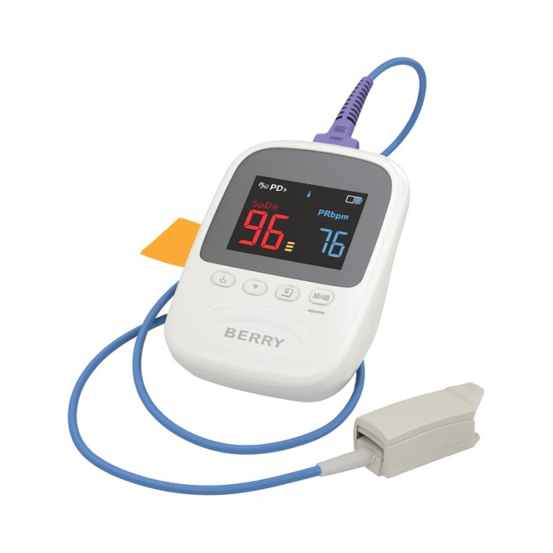 OXÍMETRO LED CON SENSOR PARA ADULTO, PEDIÁTRICO Y NEONATAL